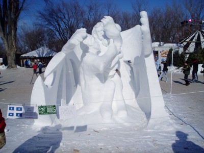 Another Snow Ice Sculpture